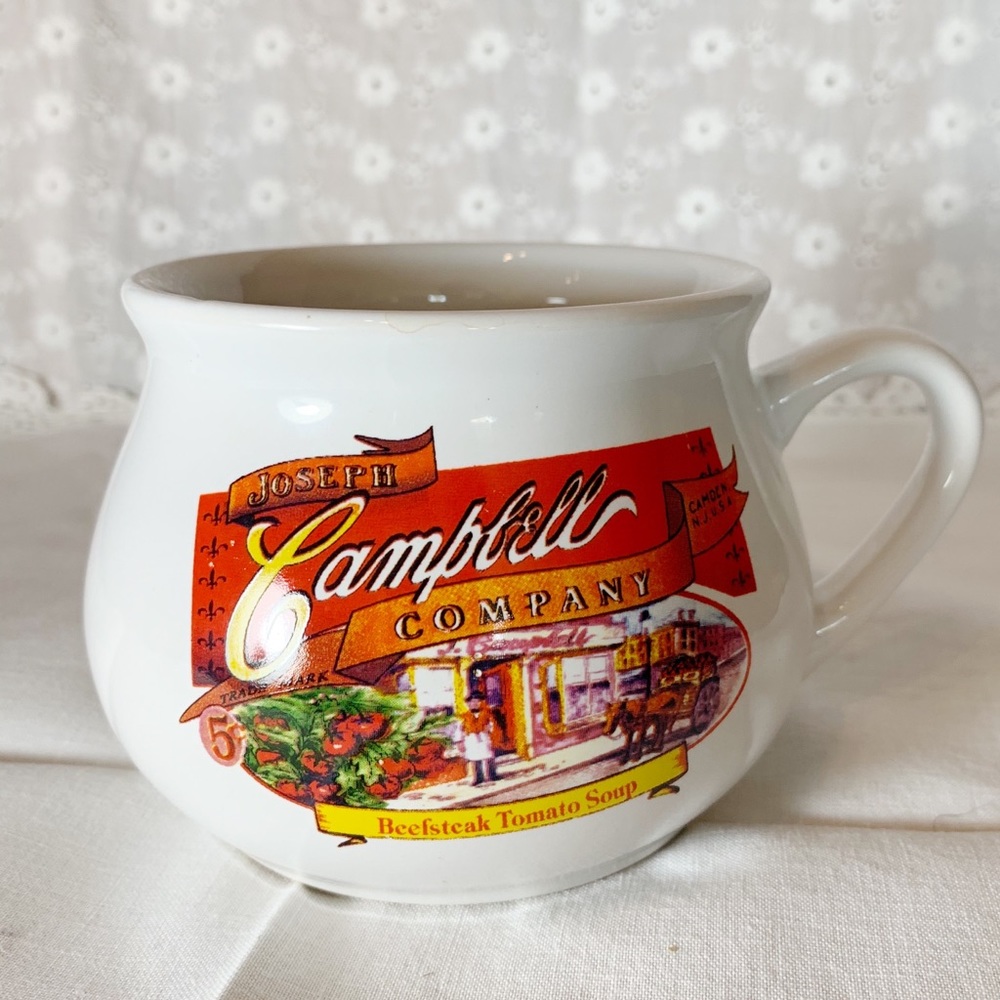 Campbell's Market place soup mug collectable 2019